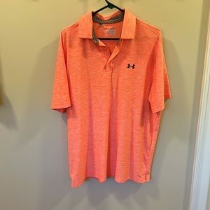 XL Under Armour heat gear shirt green